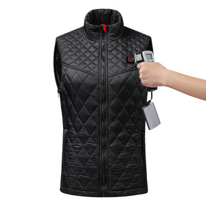 Women's Heated Vest <b>USB</b> Rechargeable Electric <b>Heating</b> Warm Cold Resistant Nine Zone Smart Constant Temperature Daily Use - Product Image 1