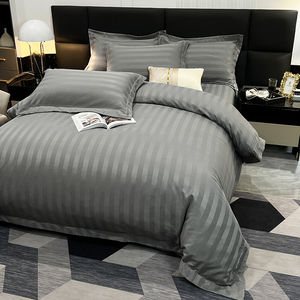 4 unids/set <span class=keywords><strong>de</strong></span> suministros <span class=keywords><strong>de</strong></span> lino <span class=keywords><strong>de</strong></span> Hotel <span class=keywords><strong>de</strong></span> lujo, juego <span class=keywords><strong>de</strong></span> <span class=keywords><strong>cama</strong></span> <span class=keywords><strong>de</strong></span> diseño, colcha personalizada <span class=keywords><strong>de</strong></span> Color sólido <span class=keywords><strong>para</strong></span> dormitorio, juegos <span class=keywords><strong>de</strong></span> sábanas - Product Image 5