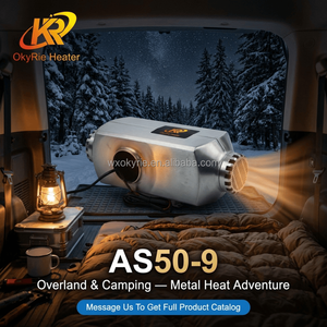 Calentador de Estacionamiento Diésel OkyRie AS50-9 de 5KW, Carcasa de Aluminio, 12V 24V DC, Funcionamiento en Todo Clima, para Autocaravanas, Barcos - Product Image 6