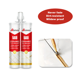 Homey tùy chỉnh 300ml chất kết dính không độc hại Epoxy khoảng cách phụ Acrylic sealant và Silicone trắng không thấm nước vữa màu tùy chọn - Product Image 2