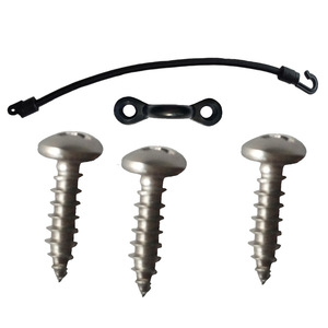 <b>Boat</b> Fitting 6mm X 31cm Stainless Steel Screw <b>Hook</b> Elastic Rope For Repair Replace - Product Image 5