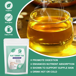 Teh Pelangsing Detoksifikasi <span class=keywords><strong>28</strong></span> Hari Label Pribadi Organik Rendah Karbohidrat untuk Kantong Teh - Product Image 6