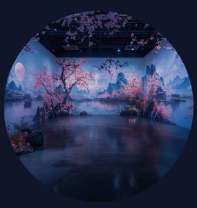 फ़्लिन 4k बहु-फ़ंक्शन वितरित किया गया सर्वर प्रक्षेपण उपकरण, किनारे फ्यूजन गुंबद 3 डी मैपिंग इमर्सिव रूम - Product Image 3