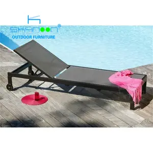 Rahat sıcak satış plaj şezlong Modern lüks havuz yatak üstün kalite havuzbaşı şezlong longue (53040)