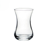 Tasse à thé noir turque romantique SNW en verre résistant à la chaleur, petite assiette à goûter pour le thé de l'après-midi, tasse à thé aux fleurs extraits