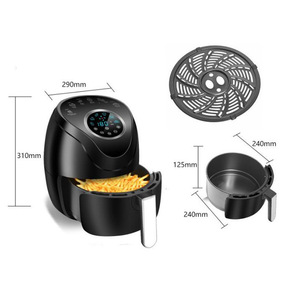 Friggitrice ad Aria Multifunzione da 5,5L, Macchina Intelligente per Patatine Fritte, Forno Elettrico per Uso Domestico - Product Image 5