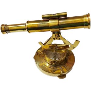 Sienta los objetos distantes más cerca con telescopio de latón y binoculares Premium de brújula - Product Image 2