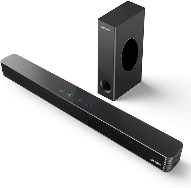OEM Original Soundbars Slim 2.1 Wireless System with Subwoofer Home Theater Soundbar for Televisions