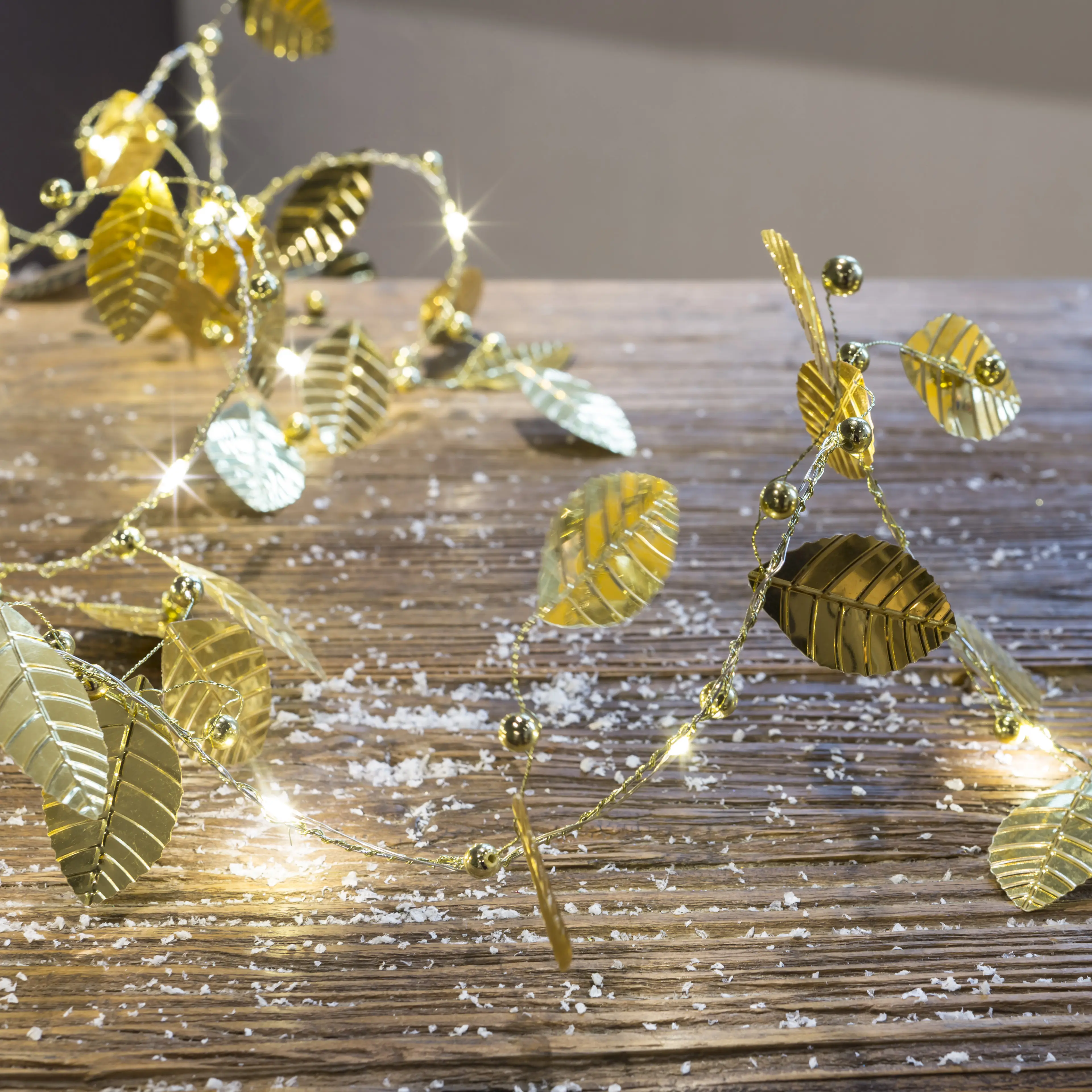 20Led gold ahorn blätter kupfer fee lichter für Weihnachten dekoration