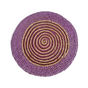 Mantel Individual de Yute Antideslizante, Tejido con Fibra Natural, Ecológico, Resistente al Calor, Lavable y Reutilizable para Mesa de Comedor, Uso Doméstico - Product Image 5
