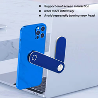 Support magnétique pliable en alliage d'aluminium pour ordinateur portable et téléphone, support latéral réglable pour écran d'ordinateur portable et téléphone portable – Ventes Flash