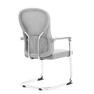 Office Chair Mesh Back Ergonomic Fixed Armrest Bow Frame Workstation Chair - Product Image 4