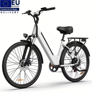 จักรยานไฟฟ้า EU Stock Urlife E26 รุ่น City Bike 36V 13Ah ขนาด 26*1.95 นิ้ว จอ LCD แบบถอดได้ 7 สปีด สำหรับผู้ใหญ่ 250W 25 กม./ชม. จักรยานไฟฟ้าสำหรับเดินทาง - Product Image 1