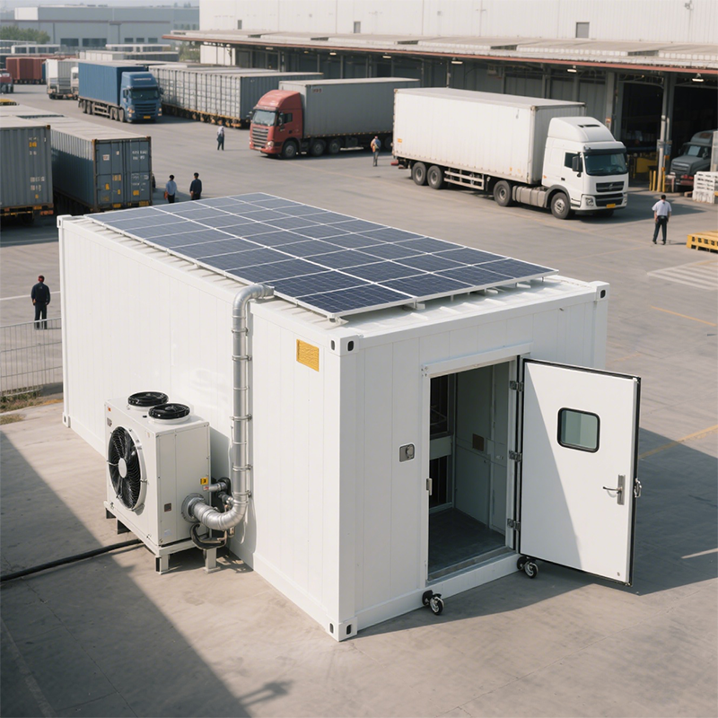 Hot-selling Solar-powered New Energy Cold Storage for Preservation for ...