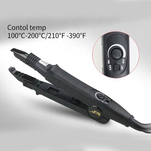 Loof Professional A B C Keratin Hot Fusion Control Extensiones de cabello Herramientas <span class=keywords><strong>para</strong></span> poner Thermo Hair Extension Iron Machine - Product Image 6