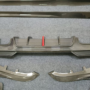 Kit de Carrocería de Fibra de Carbono G22 425i <span class=keywords><strong>430i</strong></span>, Alerón Delantero, Faldones Laterales, Difusor, Piezas de Carrocería para <span class=keywords><strong>BMW</strong></span> Serie 4 2020-2023 - Product Image 4