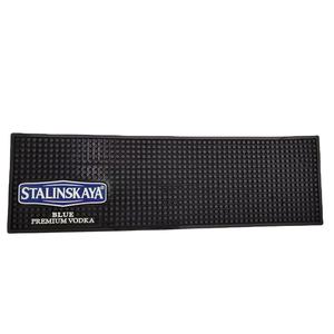 Thickened Non Slip Rubber <b>Bar</b> Service Counter Pad Custom Logo Waterproof Oil Resistant Long <b>Bar</b> Runner Mat For <b>Bar</b> Club - Product Image 3