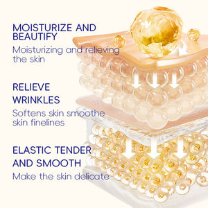 Masque de collagène réparateur intensif à l'acide hyaluronique pour les peaux vieillissantes, <span class=keywords><strong>combat</strong></span> les rides, la matité, la sécheresse, laisse la peau lisse, douce et élastique - Product Image 5