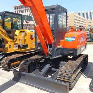 รถขุด Doosan DH55 มือสองราคาถูก 5 ตัน ประสิทธิภาพสูง ระบบไฮดรอลิกแบบตีนตะขาบ พร้อมเกียร์ แบริ่ง เครื่องยนต์ ปั๊ม มอเตอร์ และเกียร์ Kawasaki - Product Image 4