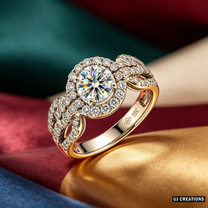 S925 Personalizado | 10 mil | 14K | Anillo de Boda de Oro Sólido de 18K con Diamante Cultivado en Laboratorio de 1.0 Quilates, Calidad VVS-VS, Corte Brillante, Chapado en Oro de 14K, para Fiesta - Product Image 6