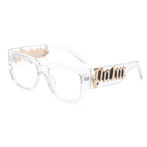 <span class=keywords><strong>2023</strong></span> mode hommes femmes noir carré Rectangle lunettes de soleil petit cadre Steampunk extérieur Protection UV lunettes <span class=keywords><strong>2023</strong></span> - Product Image 6