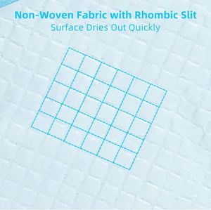 Tapis d'apprentissage jetables écologiques 56x56CM pour chiot, super absorbants, anti-fuites, pour usage quotidien - Product Image 6