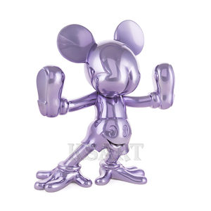 Xu hướng Mickey mickey vui trang trí Electroplated Mickey Minnie mô hình điêu khắc trang trí quà Tặng nhựa thủ công mỹ nghệ - Product Image 5
