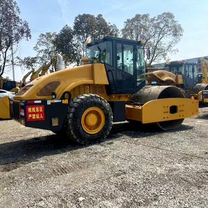 Used Single Drum Vibratory Road <b>Roller</b> Diesel Engine 22 Ton Compactor for Road Construction - Product Image 4