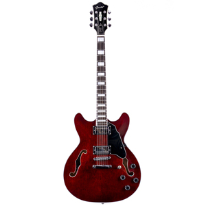 Guitarra Eléctrica de Cuerpo Semi-Hueco para <span class=keywords><strong>Jazz</strong></span> y <span class=keywords><strong>Blues</strong></span> - Estilo Clásico Vintage - Product Image 4