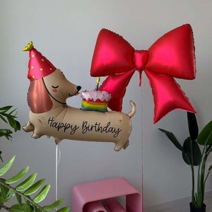 Palloncino in Foil Spesso a Forma di Hot Dog per <span class=keywords><strong>Compleanno</strong></span>, Baby Shower, Eventi e Decorazioni per la Stanza - Product Image 1