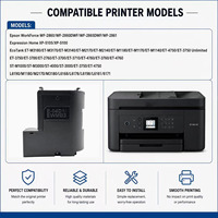 Boîte de maintenance T04D1 avec puce compatible pour Epson WF-2860 XP-5105 ET-M3180 L6190 M1180 – Remplacement du réservoir d'encre usagée