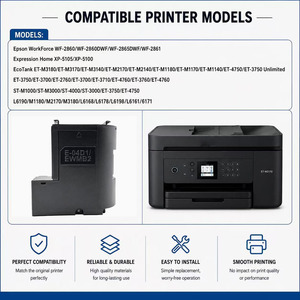 Boîte de maintenance d'encre T04D1, réservoir d'encre usagée pour imprimantes <span class=keywords><strong>Epson</strong></span> séries WF-2860, XP-5105, E-M3180, L6190, M1180 - Product Image 5