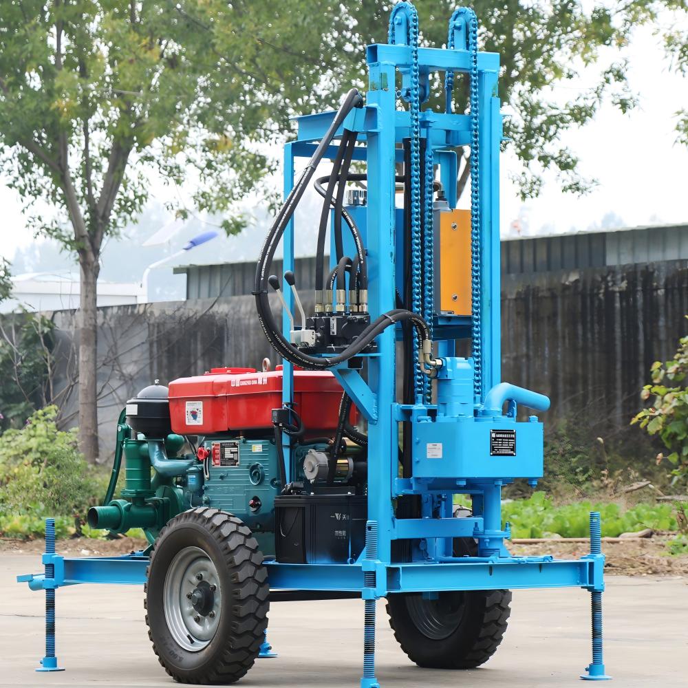 water well drilling rig diesel set