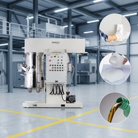 Mélangeur planétaire double tout-en-un FXDJ-200L : mélange/dispersio/emulsification 3-en-1, réduction de 30 % du coût des lignes de production