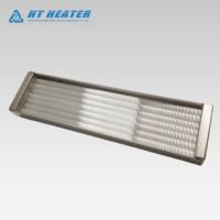Panneau chauffant infrarouge industriel 380V 800W FQE à quartz avec réflecteur en acier inoxydable, module radiant IR pour four de cuisson de revêtements et peintures