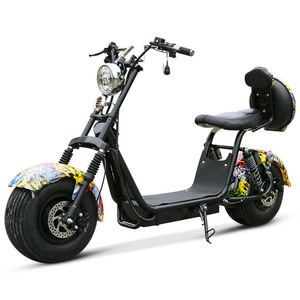 Scooter <span class=keywords><strong>électrique</strong></span> chinois Citycoco E Fat Tire Chopper 2018, moto, <span class=keywords><strong>kit</strong></span> de vélo <span class=keywords><strong>électrique</strong></span> pour adultes 1500w - Product Image 3