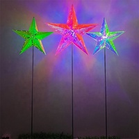 Diverses formes Décoration de Noël Rideaux de fête Mariage Étoiles au néon Lumières LED