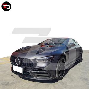 Kit de carrosserie en carbone de Style TOPC, diffuseur de menton avant, jupes latérales, aile pour <span class=keywords><strong>AMG</strong></span> GT53 GT63 GT50 4 portes, <span class=keywords><strong>prix</strong></span> de gros - Product Image 5