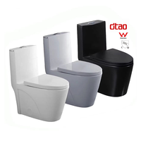 WC CUPC ADA 1,28 GPF, WC monobloc 1000 g, WC à siphon en S, cuvette de WC monobloc, WC monobloc pour salle de bain