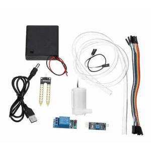 Kits d'arrosage, module d'irrigation automatique avec capteur d'humidité du sol, pompe à eau de jardin alimentée par USB, tuyau de 1/2 pouces en plastique - Product Image 2