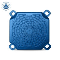 Plateforme flottante en plastique HDPE pour pontons, capacité de flottabilité 350 kg/m, durée de vie 15 ans, pour bateaux et stationnement – Vente en gros