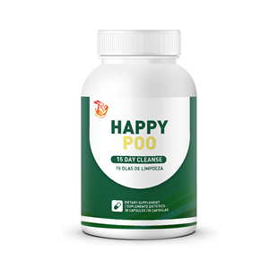 Complément Nettoyant Intestinal et du Côlon à Marque Blanche – Favorise la Santé Intestinale – Cure de 15 Jours – Capsules Herbales – Happy Poo Capsules - Product Image 1