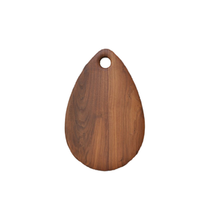 Planche à découper en bois de forme ovale durable de 30x20 cm pour les blocs à découper de cuisine de pizza au fromage - Product Image 3