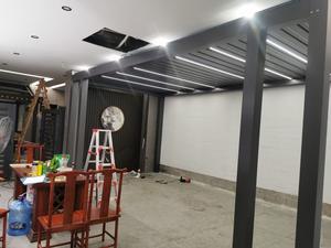 <span class=keywords><strong>Pérgola</strong></span> Motorizada de Aluminio <span class=keywords><strong>con</strong></span> Revestimiento en Polvo, <span class=keywords><strong>4x3</strong></span>, para Jardín Exterior, <span class=keywords><strong>con</strong></span> Control Remoto LED - Product Image 5