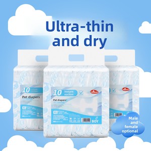 Pañales para Perros, Machos y Hembras, Almohadillas Absorbentes de Orina, Secado Instantáneo, Finas, para Cuidado Postoperatorio - Product Image 2