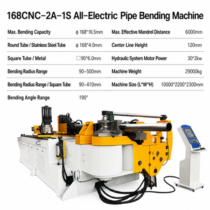 CNC Automatic <b>Pipe</b> Bending Machine Fully Hydraulic Tube Bender with 3D Servo Control for High Precision Stainless Steel Ex - Product Image 2