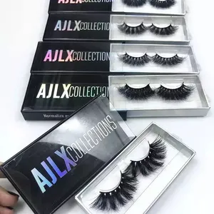 Eyelash Packaging Box False Eyelashes Set Wholesale Mink Eye Lashes Pack Beauty Lash Cases Boxes Bulk Fake Lashes Box Case