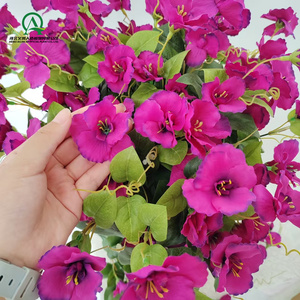 Fleurs d'<span class=keywords><strong>hibiscus</strong></span> artificielles plante bouquet <span class=keywords><strong>de</strong></span> soie verdure tropicale pour porte d'entrée porche patio balcon <span class=keywords><strong>jardin</strong></span> décor <span class=keywords><strong>de</strong></span> fête <span class=keywords><strong>de</strong></span> mariage - Product Image 4