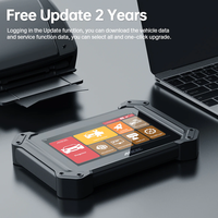 Tableta de Diagnóstico Profesional 2 en 1 con Más de 40 Funciones de Reinicio y Soporte Completo de Protocolos OBD/HDOBD para Todos los Vehículos - V6 PRO+HD