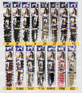 Extensiones de Cabello Sintético al Por Mayor, 22 Pulgadas, 130g, Ondulado Profundo, Estilo Playa, Rizado, Fácil de Instalar - Product Image 6